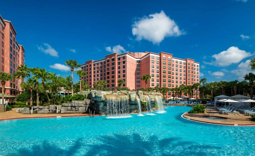 Waterfall Pool at Caribe Royale Orlando