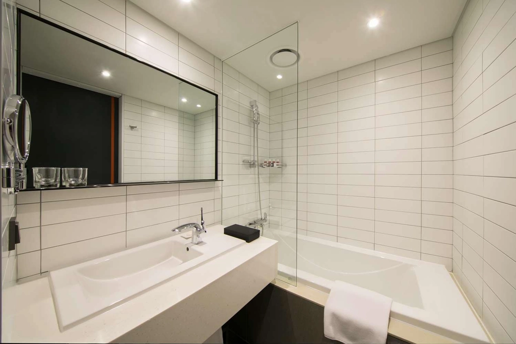 Bath in Korean Traditional Room Type with 2 Mats
