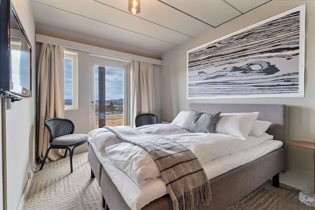 Guest room with a view