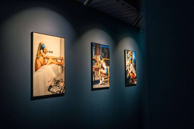 Artworks hallway