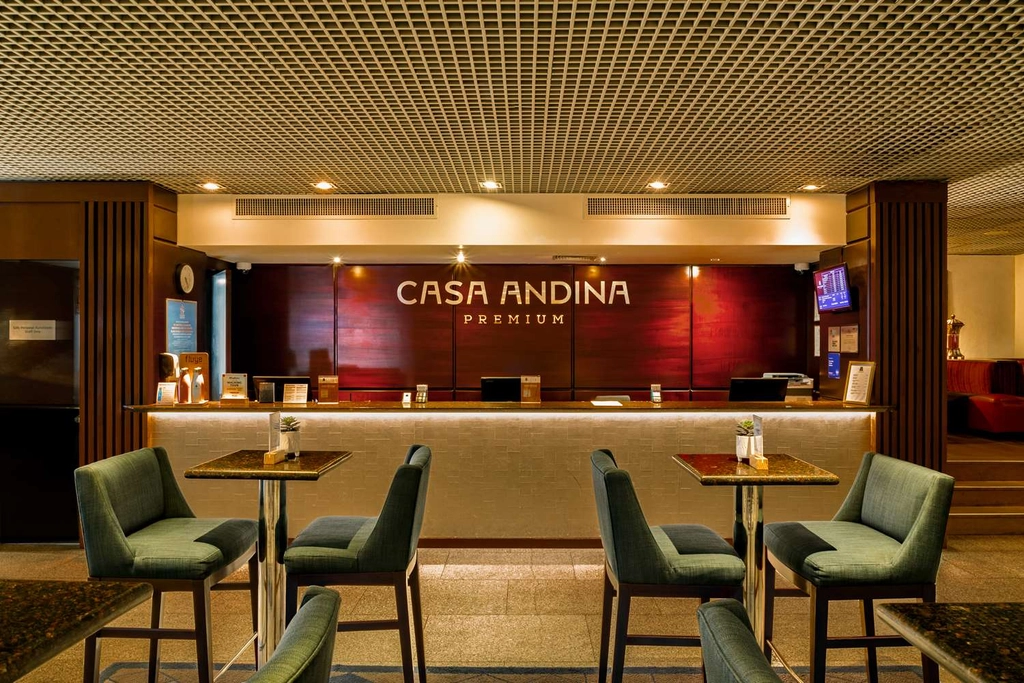 Reception at Casa Andina Hotels Lima Peru