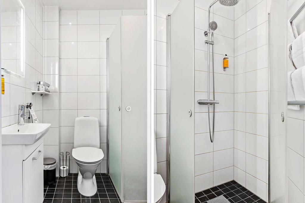 Best Western Frimurarhotellet Kalmar King bed Bathroom