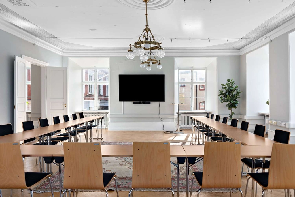 Meeting Room Rosa Huset Donners Hotell BW