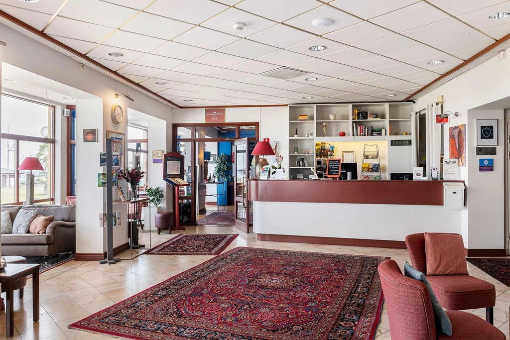 Best Western Svea Reception Lobby