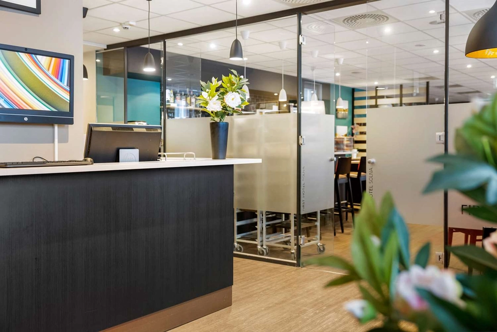 Reception BW Hotel Solna