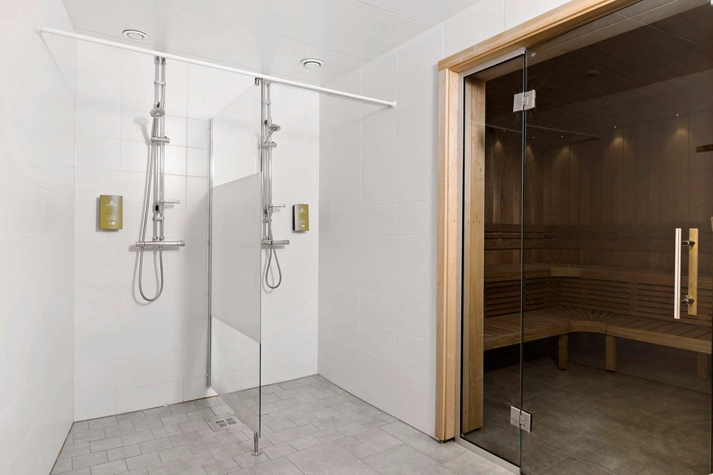 Shower amp Dry Sauna BW Plaza hotel Eskilstuna