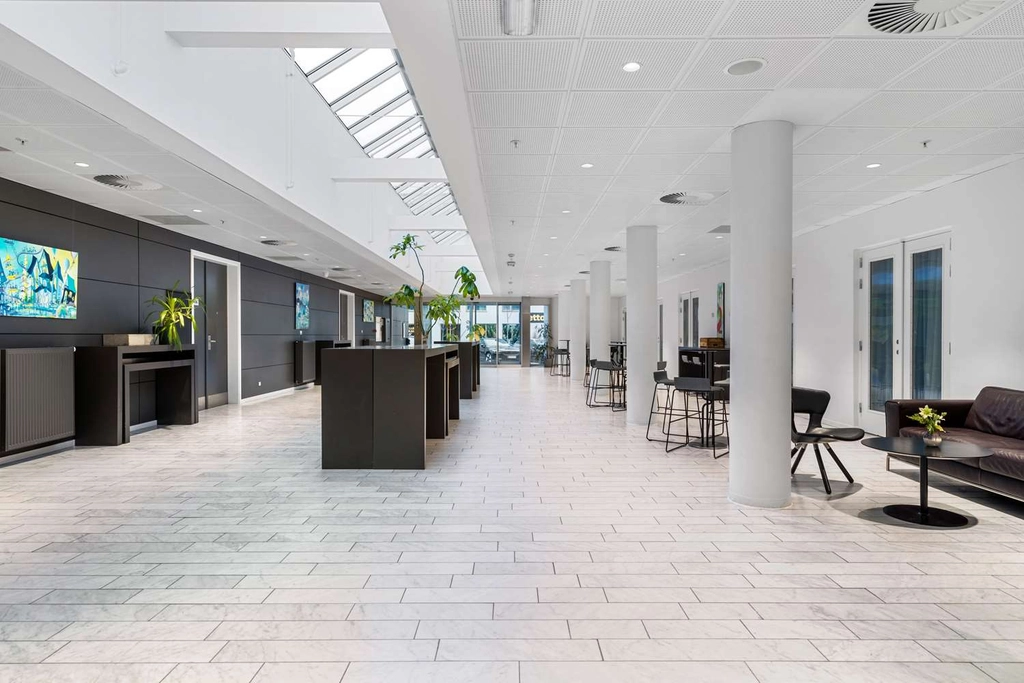 Conference lobby