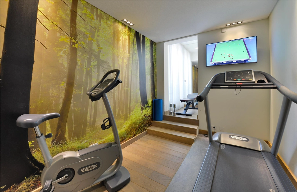 Health club  fitness center  gym
